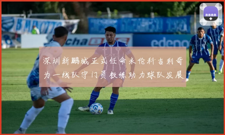 深圳新鹏城正式任命米伦科吉利奇为一线队守门员教练助力球队发展