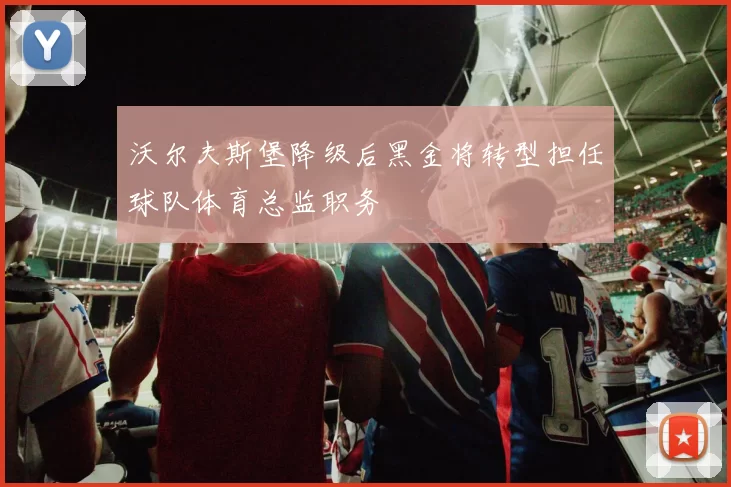 沃尔夫斯堡降级后黑金将转型担任球队体育总监职务